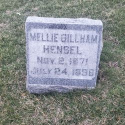 Melvina “Mellie” <I>Gillham</I> Hensel 