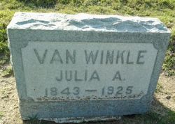 Julia Ann <I>Outwater</I> Van Winkle 