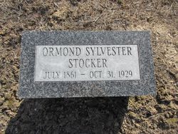 Ormand Sylvester Stocker 