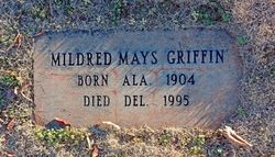 Mildred “Mickey” <I>Mays</I> Griffin 