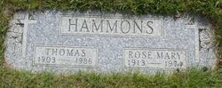 Rose Mary <I>Monahan</I> Hammons 