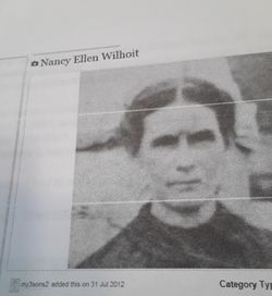 Nancy Ellen <I>Wilhoit</I> Adams 