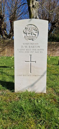 Private David Walter Barton 