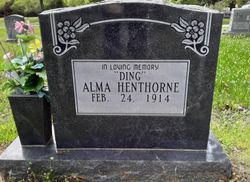 Alma Marie <I>Mayfield</I> Henthorne 