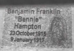 Benjamin Franklin “Bennie” Hampton 