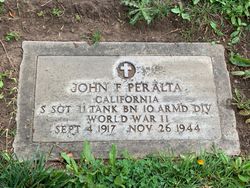 Sgt John F Peralta 