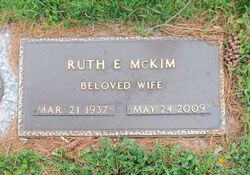 Ruth E. <I>Boddy</I> McKim 