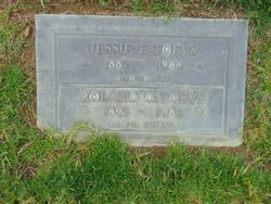Jessie Frances <I>Moss</I> Toevs 