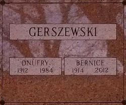 Bernice M. <I>Ebertowski</I> Gerszewski 