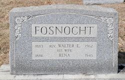 Rev Walter Emmitt Fosnocht 