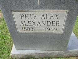 Pete Alex Alexander 