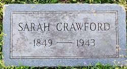 Sarah <I>Foster</I> Crawford 