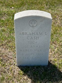 Abraham L Cash 