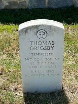 PVT Thomas Grigsby 