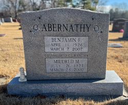 Benjamin Franklin “Bennie” Abernathy 
