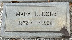 Mary Lissis <I>Ogle</I> Cobb 