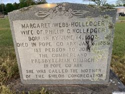 Margaret <I>Webb</I> Holledger 