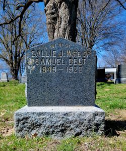 Sarah Jane “Sallie” <I>Gillam</I> Belt  Carter 