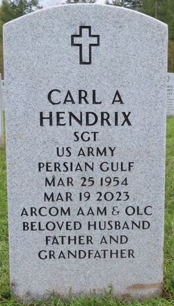 Carl A Hendrix 