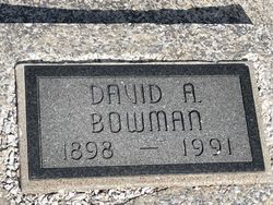 David Arlie Bowman 