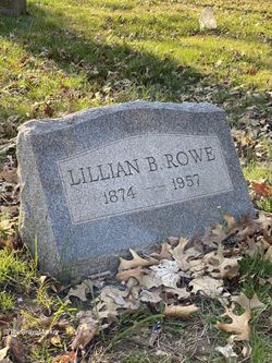 Lillian B. <I>Watson</I> Rowe 