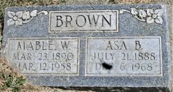 Asa B. Brown 