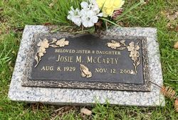 Josie Mae <I>Stone</I> McCarty 