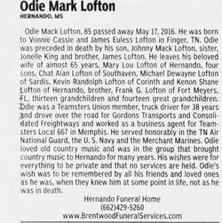 Odie Mack Lofton 
