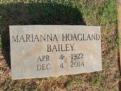Marianna <I>Hoagland</I> Bailey 