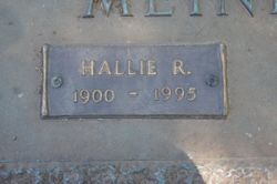 Hallie Marie <I>Ragland</I> Meinholtz 