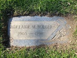 Adelaide Maude “Ada” <I>Algar</I> Bolger 