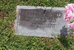 Cora M. <I>BAKER</I> BARKER 