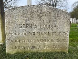 Sophia Louisa <I>Robbins</I> Little 