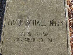 Lillie <I>Schall</I> Niles 
