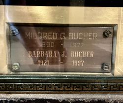 Mildred G. <I>Wells</I> Bucher 