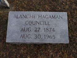 Elora Blanche <I>Hagaman</I> Councill 