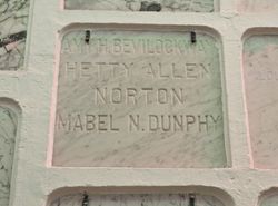 Hetty <I>Norton</I> Allen 