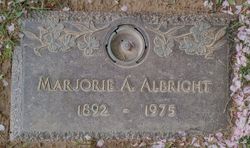 Marjorie Adele <I>Hipple</I> Albright 
