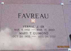 Mary T. <I>Guimond</I> Favreau 