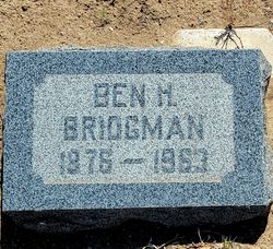 Benjamin Harrison Bridgman 