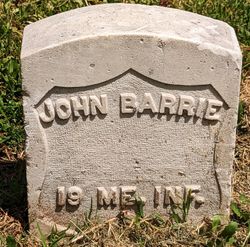 Pvt John D. Barrie 