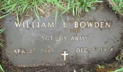 William Leonard Bowden 
