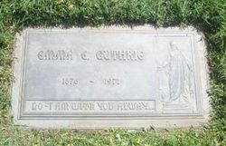 Emma Etta <I>Bingham</I> Guthrie 