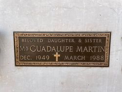 Ma Guadalupe Martin 