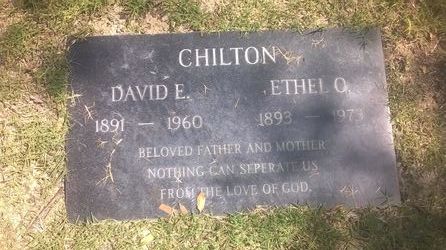 Ethel Isabel <I>Olsen</I> Chilton 