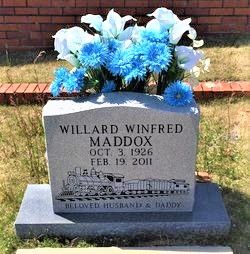 Willard Winfred Maddox 
