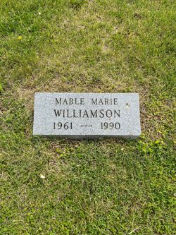 Mable Marie “Butterbean” Williamson 