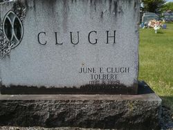 June Elizabeth <I>Railing</I> Clugh Tolbert 