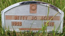 Betty Jo <I>Walker</I> Acker 