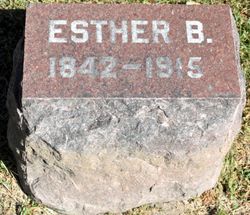 Esther <I>Bird</I> Morse 
